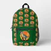 Sac À Dos Imprimé Vélociraptor (Recto)