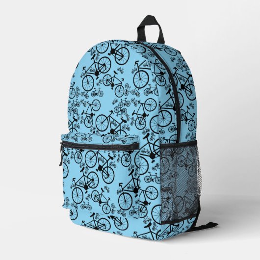 Sac À Dos Imprimé Vélos Grand et Petit (Coin arrière droit)