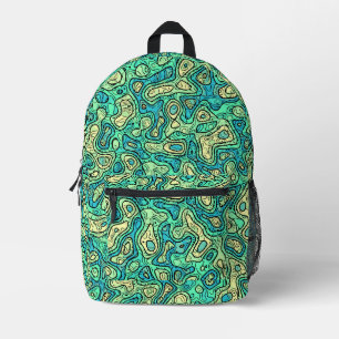 Sac À Dos Imprimé Vert super