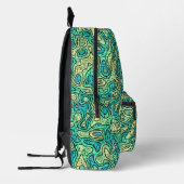 Sac À Dos Imprimé Vert super (Gauche)