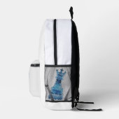 Sac À Dos Imprimé Veste en denim (Droite)