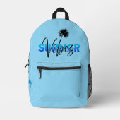 Sac À Dos Imprimé vibes d'été (Recto)