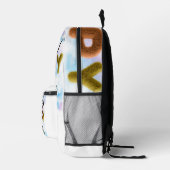 Sac À Dos Imprimé Vibes joyeuses (Droite)