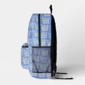 Sac À Dos Imprimé Vibrations Positives Seulement (Droite)