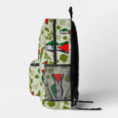 Sac À Dos Imprimé Victory Sign Hand Resistance Red Triangle Symbol (Droite)