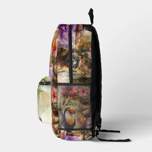 Sac À Dos Imprimé Vie forestière (Droite)