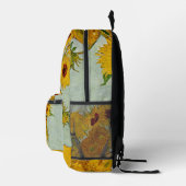 Sac À Dos Imprimé Vincent Van Gogh 12 Tournesols Impressionniste (Droite)