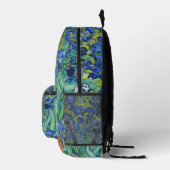 Sac À Dos Imprimé Vincent Van Gogh - Iris (Droite)