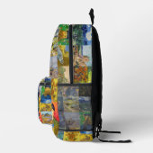 Sac À Dos Imprimé Vincent Van Gogh - Masterpieces Patchwork (Droite)