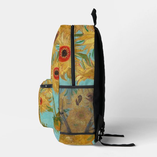 Sac À Dos Imprimé Vincent Van Gogh - Vase avec douze tournesols (Droite)