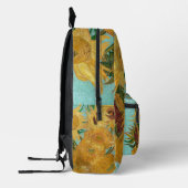 Sac À Dos Imprimé Vincent Van Gogh - Vase avec douze tournesols (Gauche)