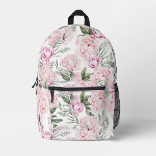 Sac À Dos Imprimé Vintage Floral de pivoine