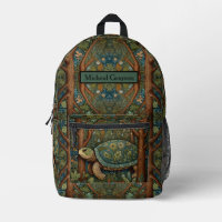 Vintage tortue rétro bohème bohème bohème