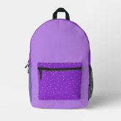 Sac À Dos Imprimé Violet clair violet (Recto)