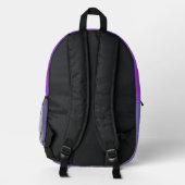 Sac À Dos Imprimé Violet clair violet (Verso)