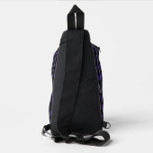 sac à dos imprimé violet w3 (Verso)