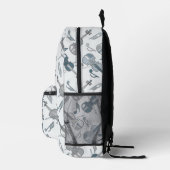 Sac À Dos Imprimé Violon coloré (Droite)