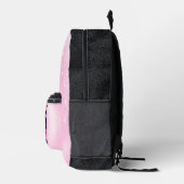 Sac À Dos Imprimé Visage de chat noir (Droite)