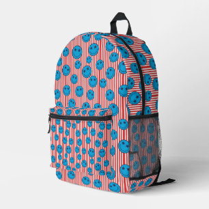 Sac À Dos Imprimé Visage Souriant Rétro Patriote