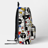 Sac À Dos Imprimé Visages stupides (Gauche)