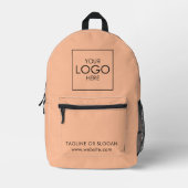 Sac À Dos Imprimé Votre Logo d'entreprise Promotions sur mesure (Recto)