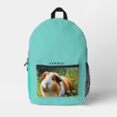 Sac À Dos Imprimé Votre photo pour animaux de compagnie (Recto)