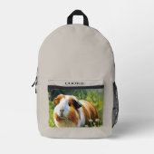 Sac À Dos Imprimé Votre photo pour animaux de compagnie (Recto)