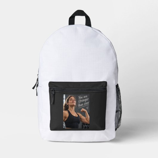 Sac À Dos Imprimé Vous êtes plus fort que jamais (Recto)