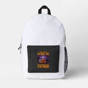 Sac À Dos Imprimé Vous pouvez m'effrayer Père Citrouilles de Hallowe