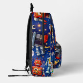 Sac À Dos Imprimé Voyage (Gauche)