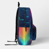 Sac À Dos Imprimé Voyage en goutte arc-en-ciel (Gauche)