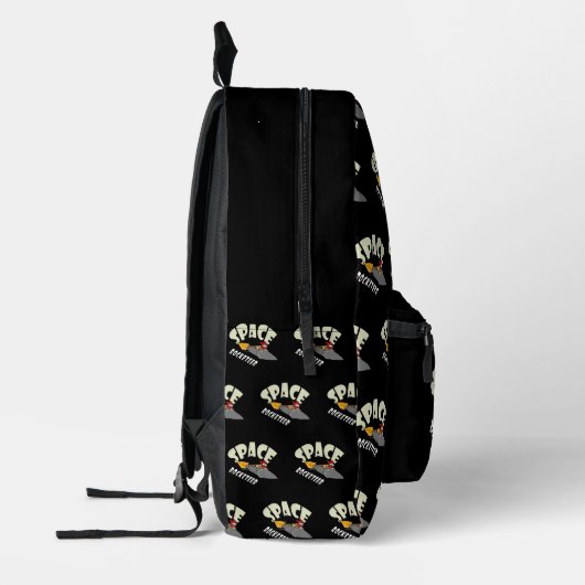 Sac À Dos Imprimé Voyage spatial d'un rocketeer (Gauche)