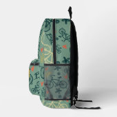 Sac À Dos Imprimé Voyons à vélo vert moderne Motif (Droite)