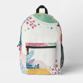 Sac À Dos Imprimé Watercolor Whimsy (Recto)
