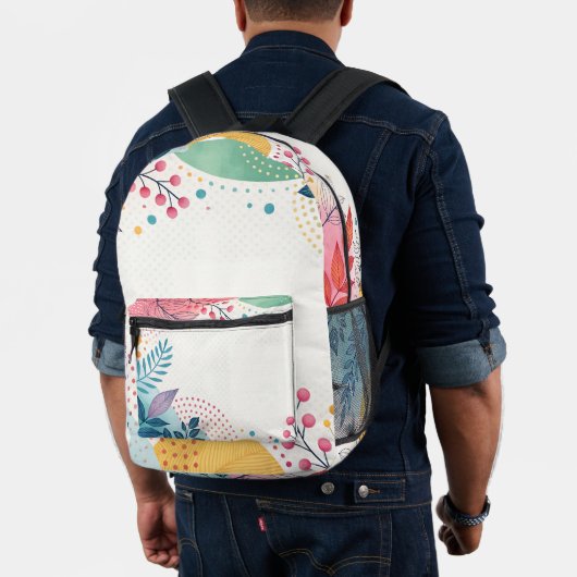 Sac À Dos Imprimé Watercolor Whimsy (Insitu (Modèle))