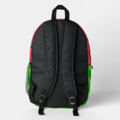 Sac À Dos Imprimé Watermelon mûre Été Melon Fruit sur mesure Monogra (Verso)