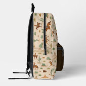 Sac À Dos Imprimé Western Cowboy Kids Personalized Backpack (Gauche)