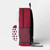 Sac À Dos Imprimé White Beetle (Droite)