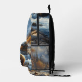 Sac À Dos Imprimé Wilderness Grizzly Ours Faune / Nature (Droite)