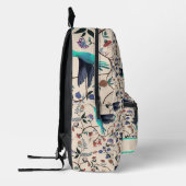 Sac À Dos Imprimé William Morris Inspiré Hummingbirds Botanique (Gauche)