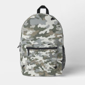 Sac À Dos Imprimé Winter Military Camouflage Pattern (Recto)