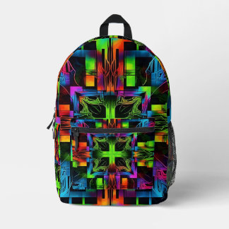 Sac À Dos Imprimé "WitchGrid"