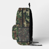Sac À Dos Imprimé Woodland Forest Military Camouflage  (Droite)
