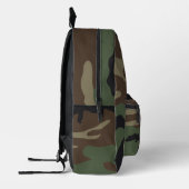 Sac À Dos Imprimé Woodland Military Camouflage Pattern (Gauche)