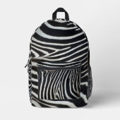 Sac À Dos Imprimé Zebra (Recto)