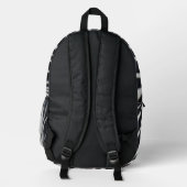 Sac À Dos Imprimé Zèbre (Verso)