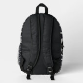 Sac À Dos Imprimé Zèbre (Verso)