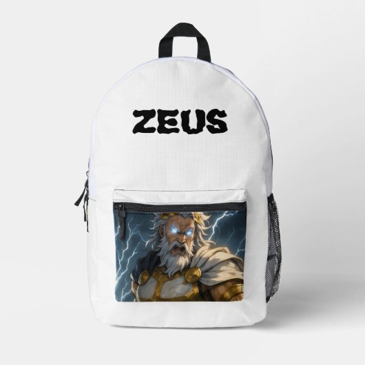Sac À Dos Imprimé Zeus (Recto)