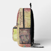 Sac À Dos Imprimé "Ziggy The Dog in Overalls" (Droite)