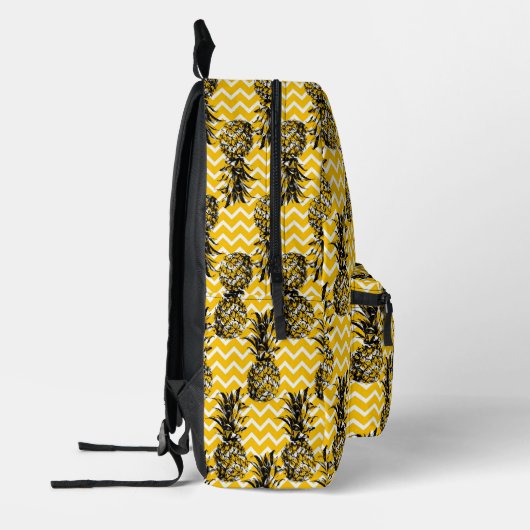 Sac À Dos Imprimé Zigzags ananas (Gauche)